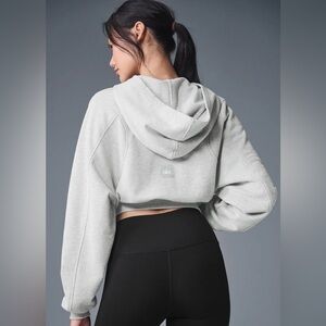 Alo yoga sweet escape cropped hoodie